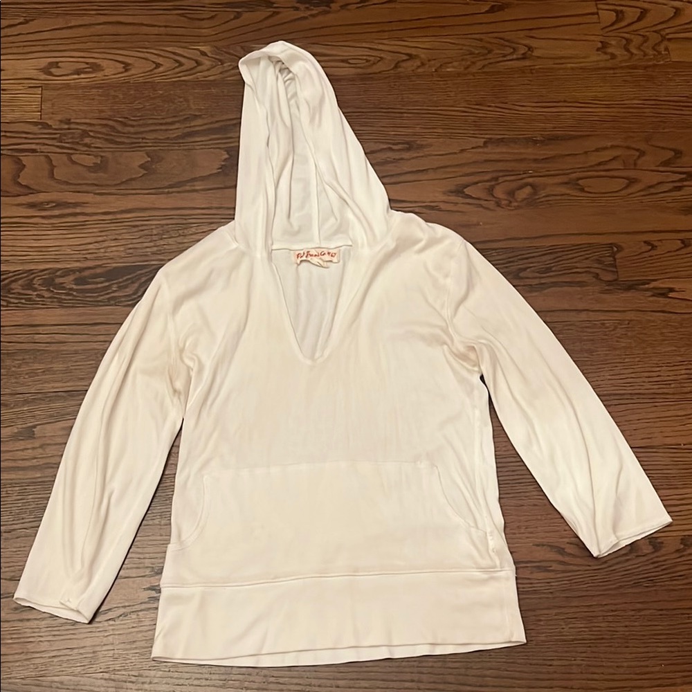 White Pullover Hoodie